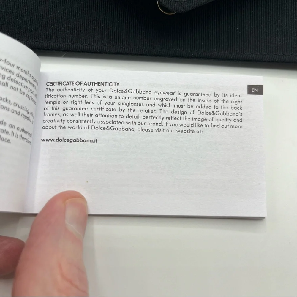 Dolce & Gabbana Women’s Cat Eye Sunglasses DG4405 Black - Picture 8 of 9